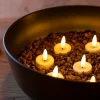 VIAMAJA Lys Og Led|Led Fyrfadslys<LED fyrfadslys Voks 4 stk