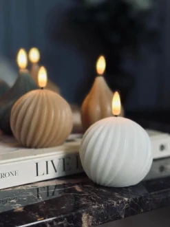 VIAMAJA Lys Og Led|Led Bloklys<LED Kugle lys - flere farver
