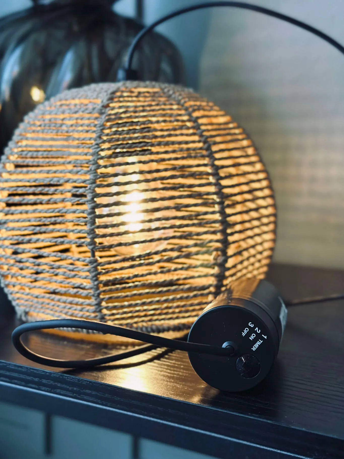 VIAMAJA Lys Og Led|Udendørs Led<LED lampe til batterier m. Timerfunktion