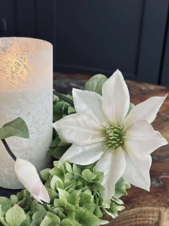 VIAMAJA Lys Og Led|Led Bloklys<LED Lys FROZEN - Hvid 3 stk