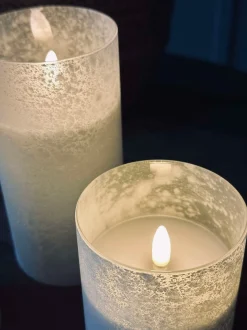 VIAMAJA Lys Og Led|Led Bloklys<LED Lys FROZEN - Mint 3 stk