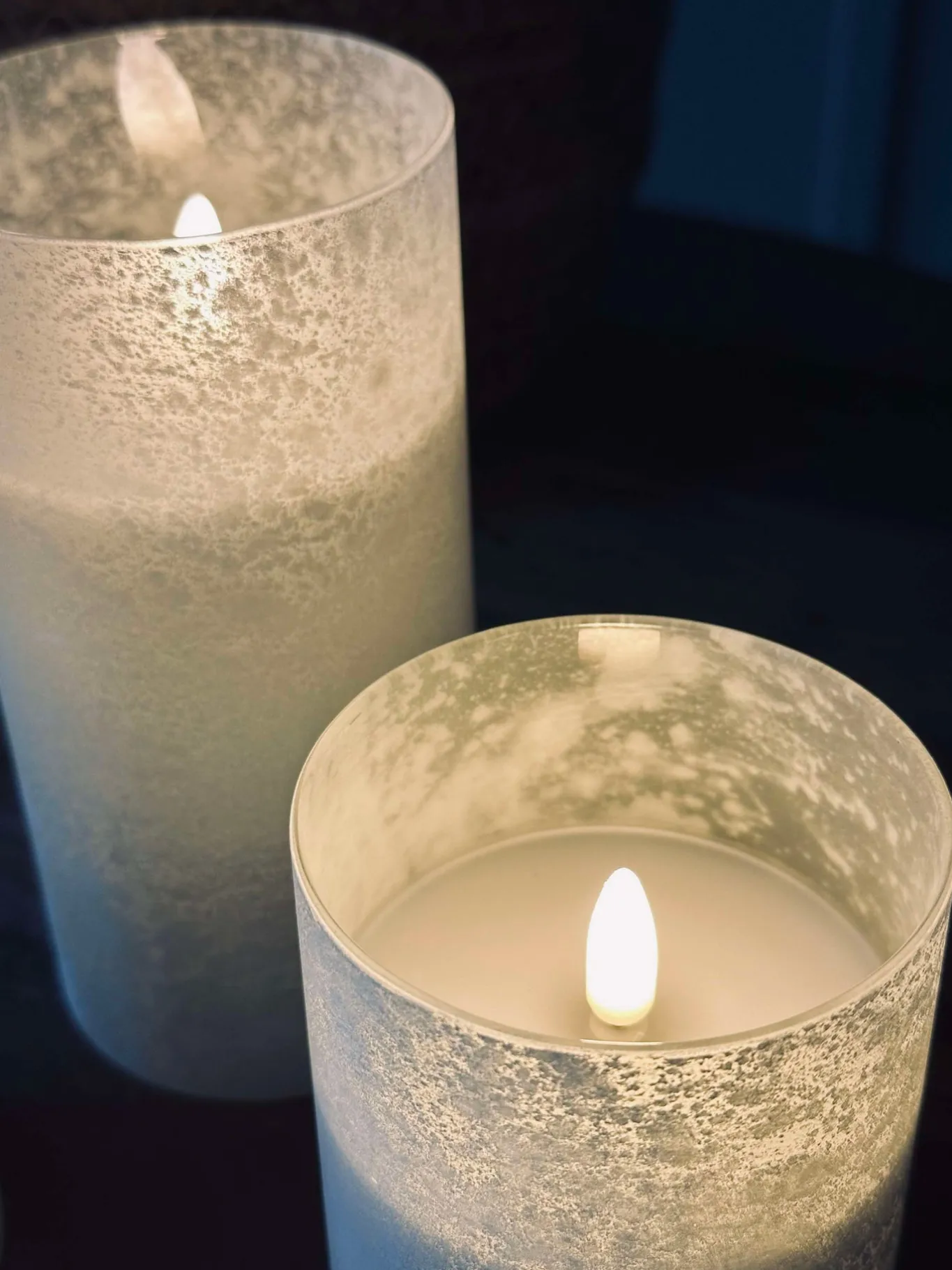 VIAMAJA Lys Og Led|Led Bloklys<LED Lys FROZEN - Mint 3 stk