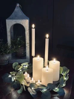 VIAMAJA Lys Og Led|Led Bloklys<LED Lys pakke med 9 LED lys - Ink fjernbetjening