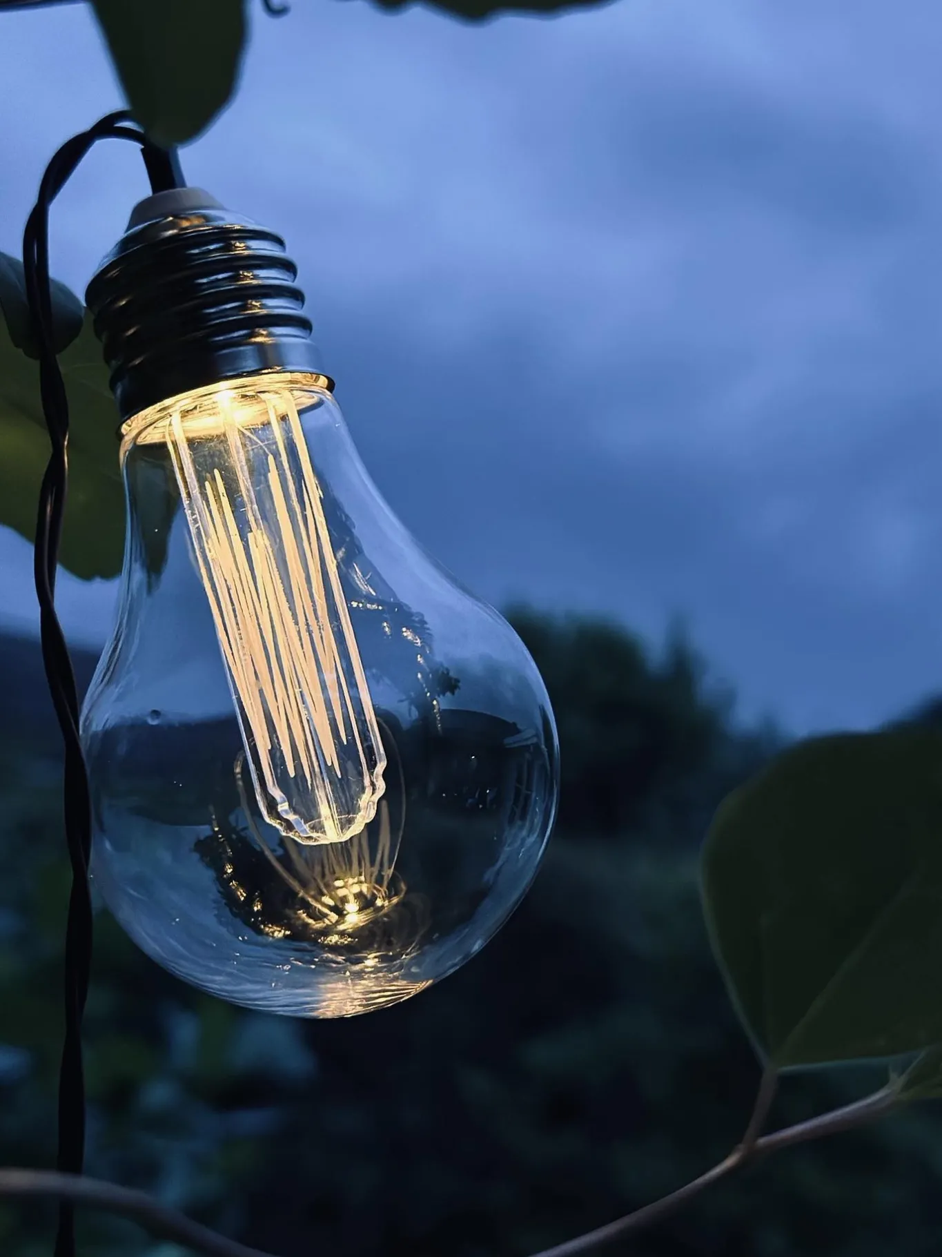 VIAMAJA Lys Og Led|Udendørs Led<LED Lyskæde med solceller - Udendørs med 10 pære