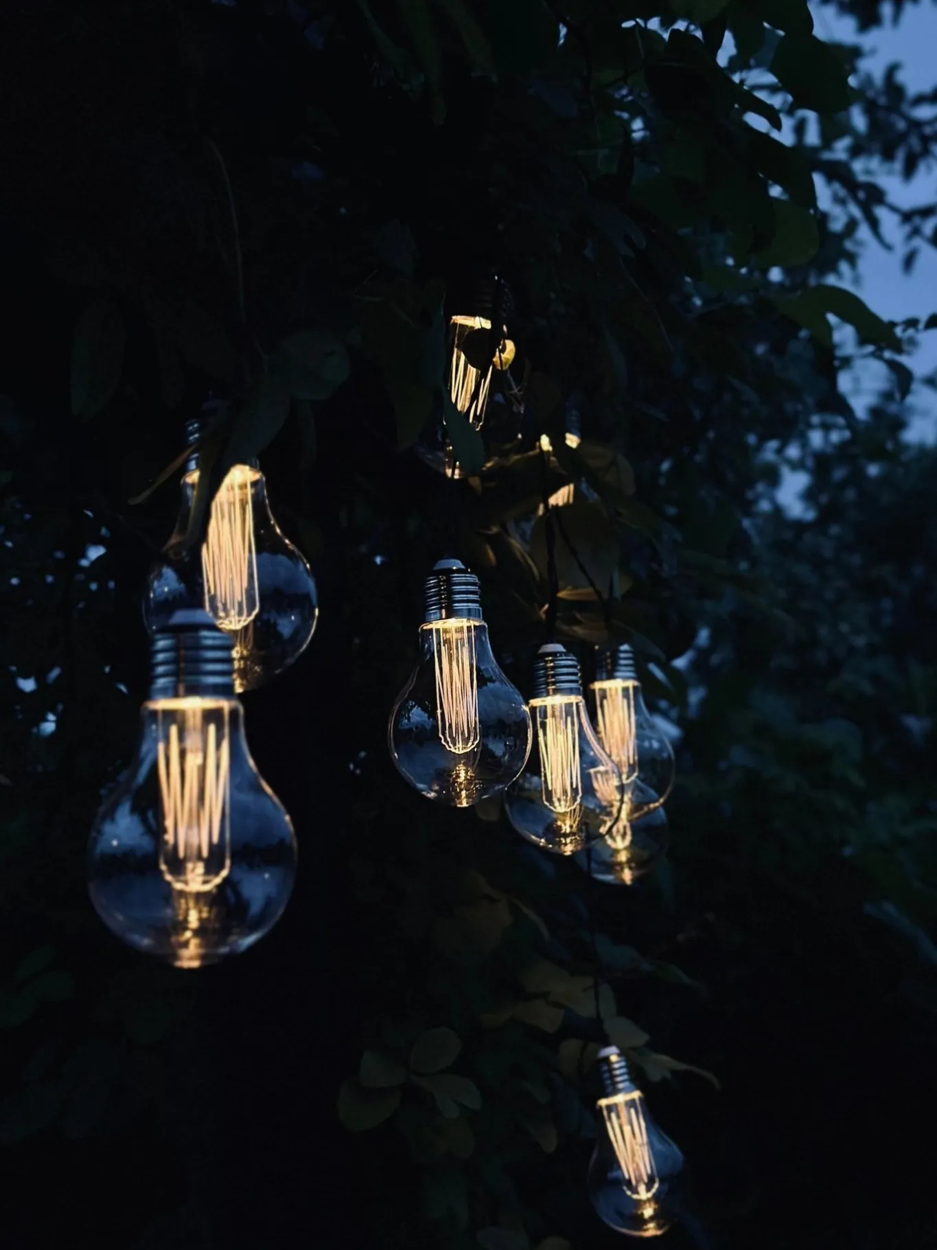 VIAMAJA Lys Og Led|Udendørs Led<LED Lyskæde med solceller - Udendørs med 10 pære