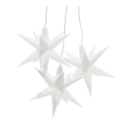 VIAMAJA Led Jul|Led Dekoration<LED stjernelys - 3 stk. sæt