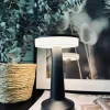 VIAMAJA Lamper|Lys Og Led<LED Touch Bordlampe genopladelig - Sort