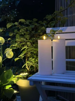 VIAMAJA Lys Og Led|Udendørs Led<LED Udendørs XL Bloklys 30cm