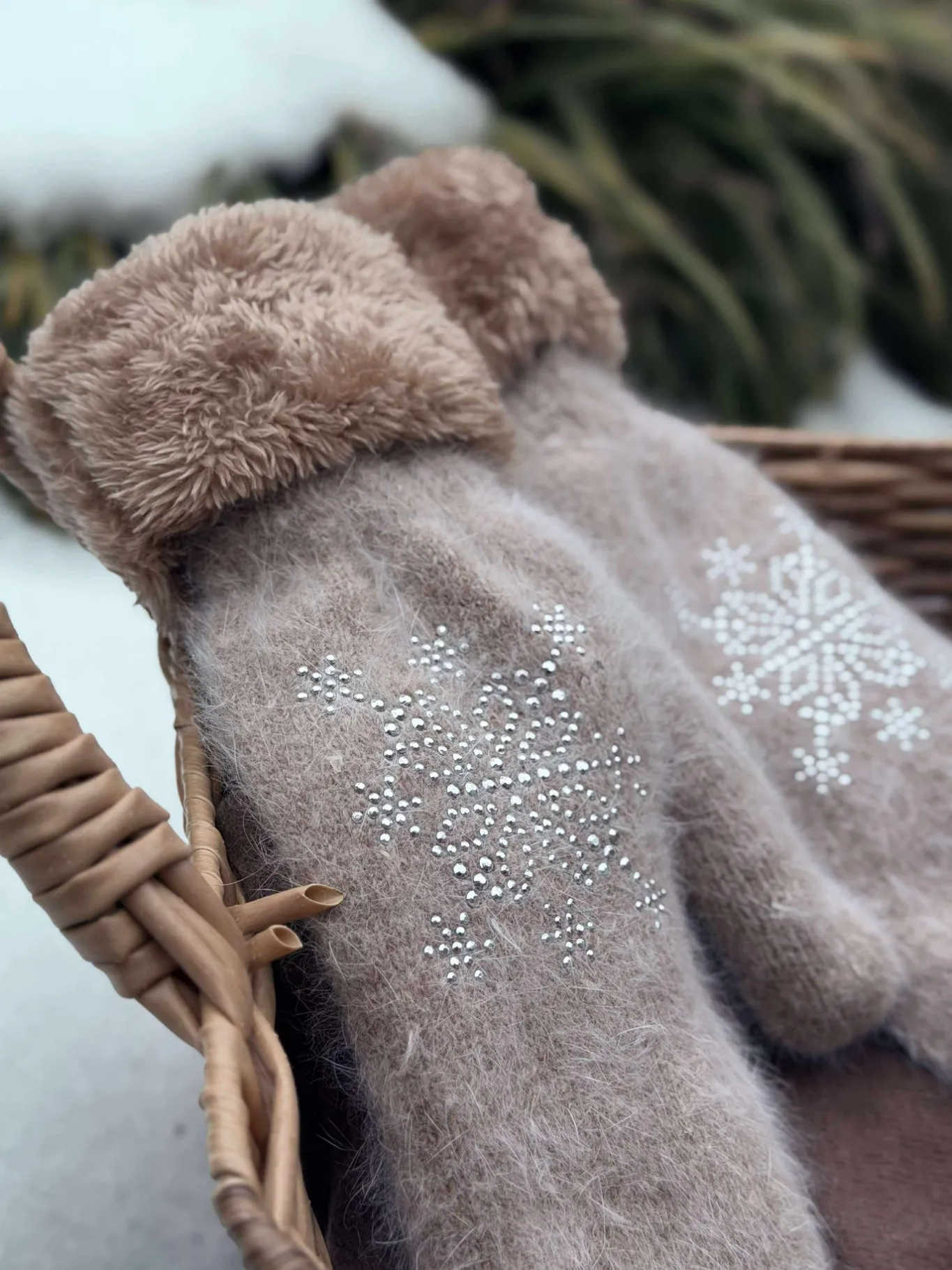 VIAMAJA Huer Og Handsker<Luffer Soft beige