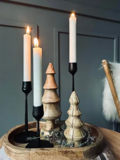 VIAMAJA Lysestager<Lysestage - Støbejern 24cm