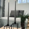 VIAMAJA Lysestager<Lysestage Black Nora Big