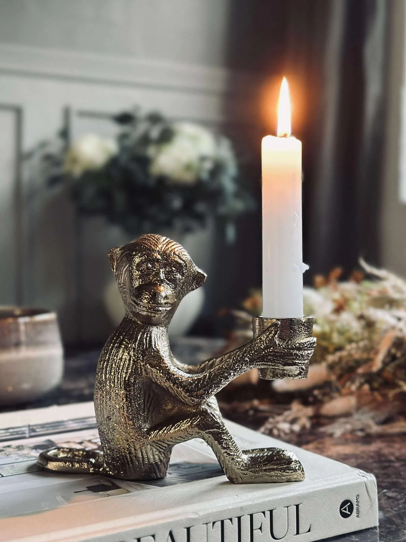 VIAMAJA Lysestager|Jul<Lysestage MONKEY