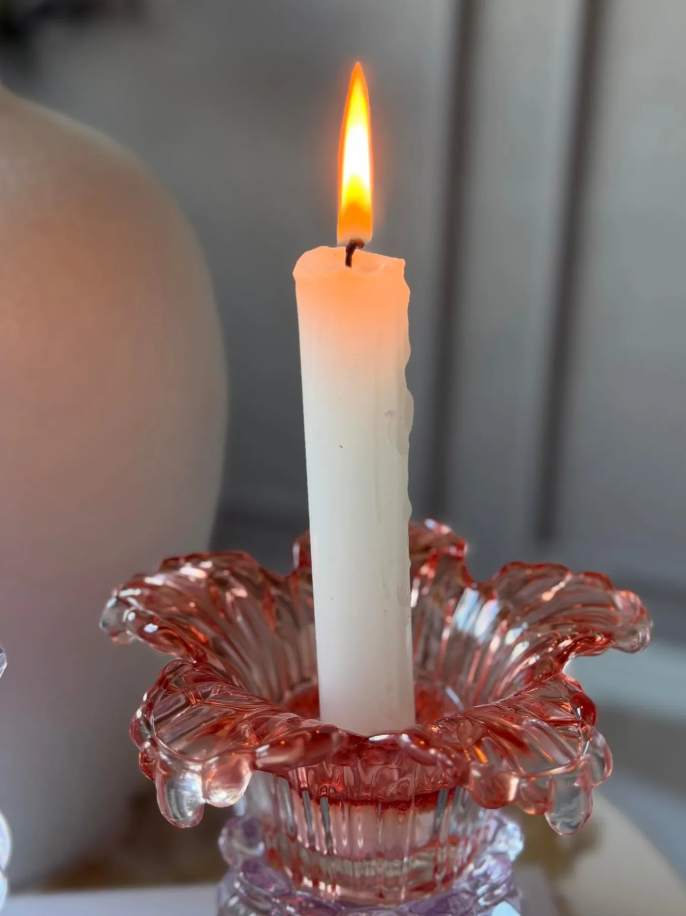 VIAMAJA Lysestager|Interiør<Lysestage Palme 14 cm Vendbar - MIX