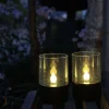 VIAMAJA Lys Og Led|Udendørs Led<Lysestager solar - Sæt af 2 stk.