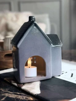 VIAMAJA Lysestager|Lyshuse<Lyshus Keramik - Lilla