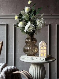 VIAMAJA Lysestager|Lyshuse<Lyshus med led - Porcelæn