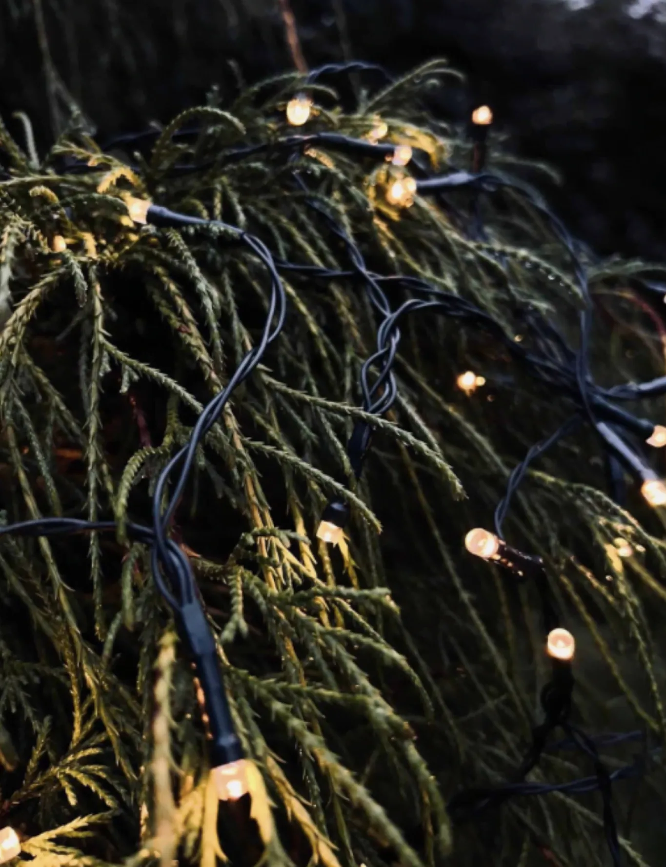 VIAMAJA Lys Og Led|Udendørs Led<Lyskæde med solceller og USB - 240 led lys