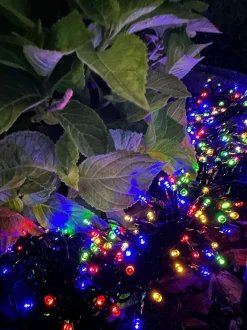 VIAMAJA Lys Og Led|Udendørs Led<Lyskæde med solceller PARTY - Ekstra kraftig med 400 led lys