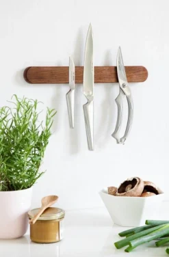 VIAMAJA Bestik Og Køkkenredskaber<Magnetisk knivholder - Walnut