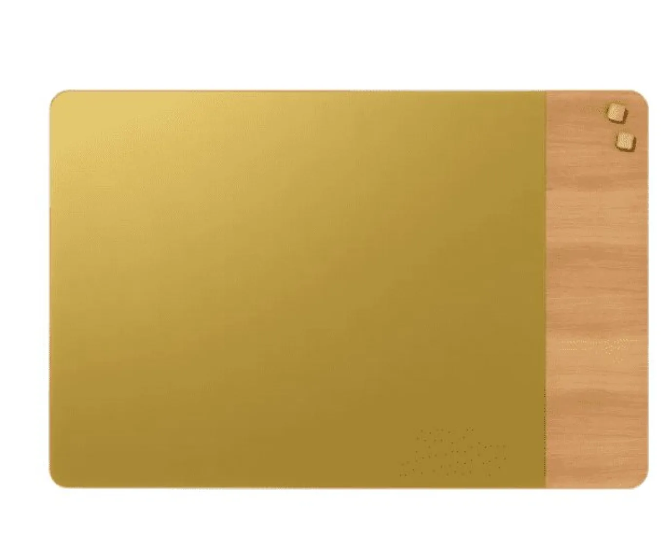 VIAMAJA Tavler Og Whiteboards|Tavler Og Whiteboards<Magnetisk tavle - Mat glas i guld og egefiner