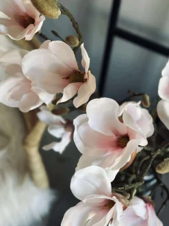 VIAMAJA Blomster<Magnoliagren pink - 92cm
