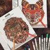 VIAMAJA Kontorartikler|Art Therapy<Malebog for voksne - Animal MIX