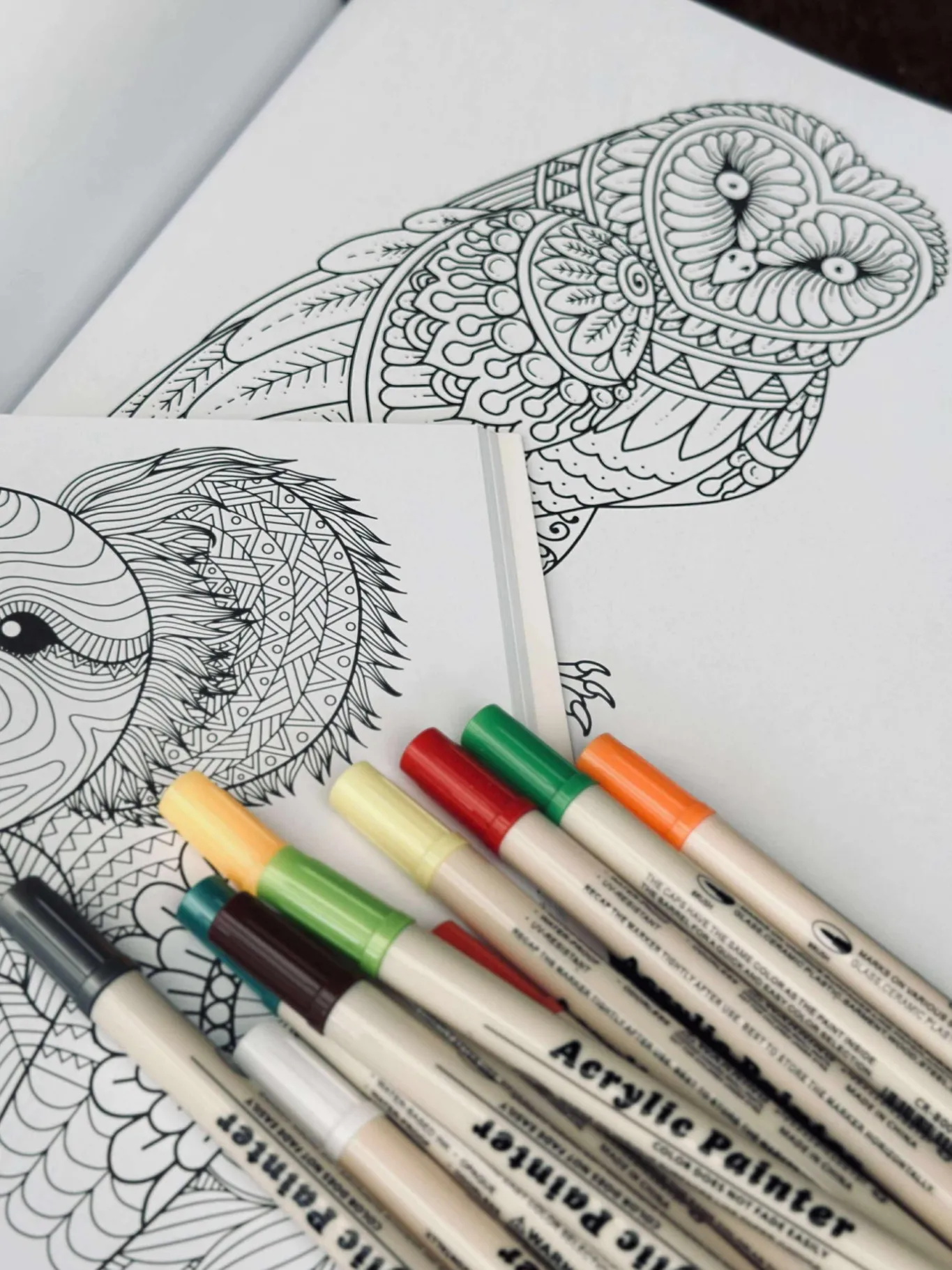 VIAMAJA Kontorartikler|Art Therapy<Malebog for voksne - Animal MIX