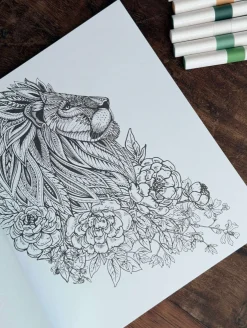 VIAMAJA Kontorartikler|Art Therapy<Malebog for voksne - MIX