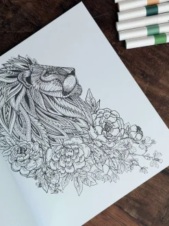 VIAMAJA Kontorartikler|Art Therapy<Malebog for voksne - MIX