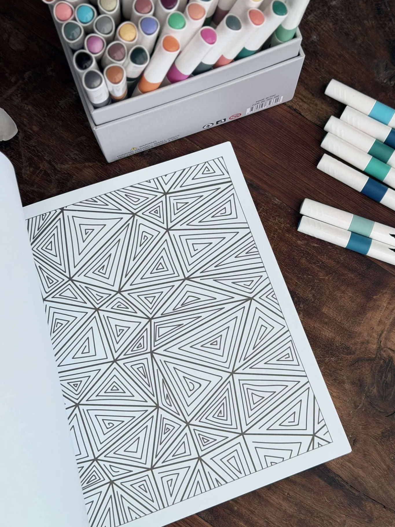VIAMAJA Kontorartikler|Art Therapy<Malebog for voksne - MIX