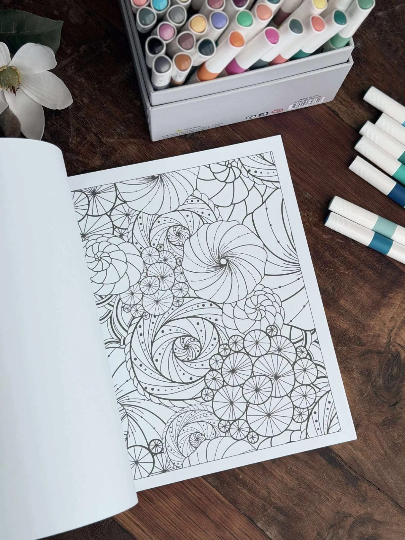 VIAMAJA Kontorartikler|Art Therapy<Malebog for voksne - MIX