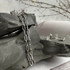 VIAMAJA Ørestikker<Mix box m. 4 øreringe - Jessica Sterling silver