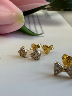 VIAMAJA Ørestikker<Mix box med 6 øreringe - Samira 18k forgyldt