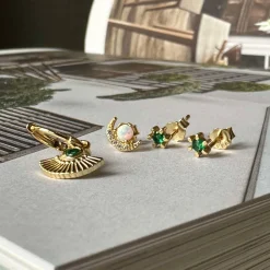 VIAMAJA Ørestikker<Mix box TULISA med 4 øreringe - Sterling Silver