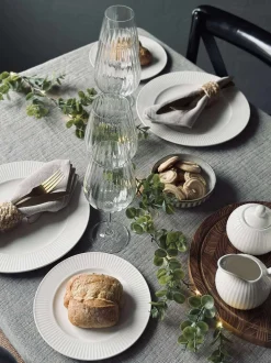 VIAMAJA Porcelæn Og Stentøj|Kander Og Karafler<Mælkekande Riflet - Porcelæn