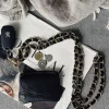 VIAMAJA Nøgleringe<Mobil / Nøglesnor – Black leather