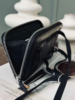 VIAMAJA Cross Body|Læder Tasker<Mobiltaske / Crossover Daily Leopard - Small