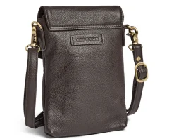 VIAMAJA Læder Tasker|Mobiltasker<Mobiltaske Aura - Dark mocca