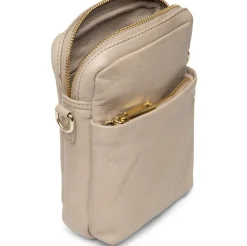 VIAMAJA Læder Tasker|Mobiltasker<Mobiltaske Liva - Sand / Gold