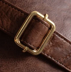 VIAMAJA Læder Tasker|Mobiltasker<Mobiltaske Liva Brandy i kalveskind