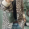 VIAMAJA Læder Tasker|Mobiltasker<Mobiltaske Small Aura Army