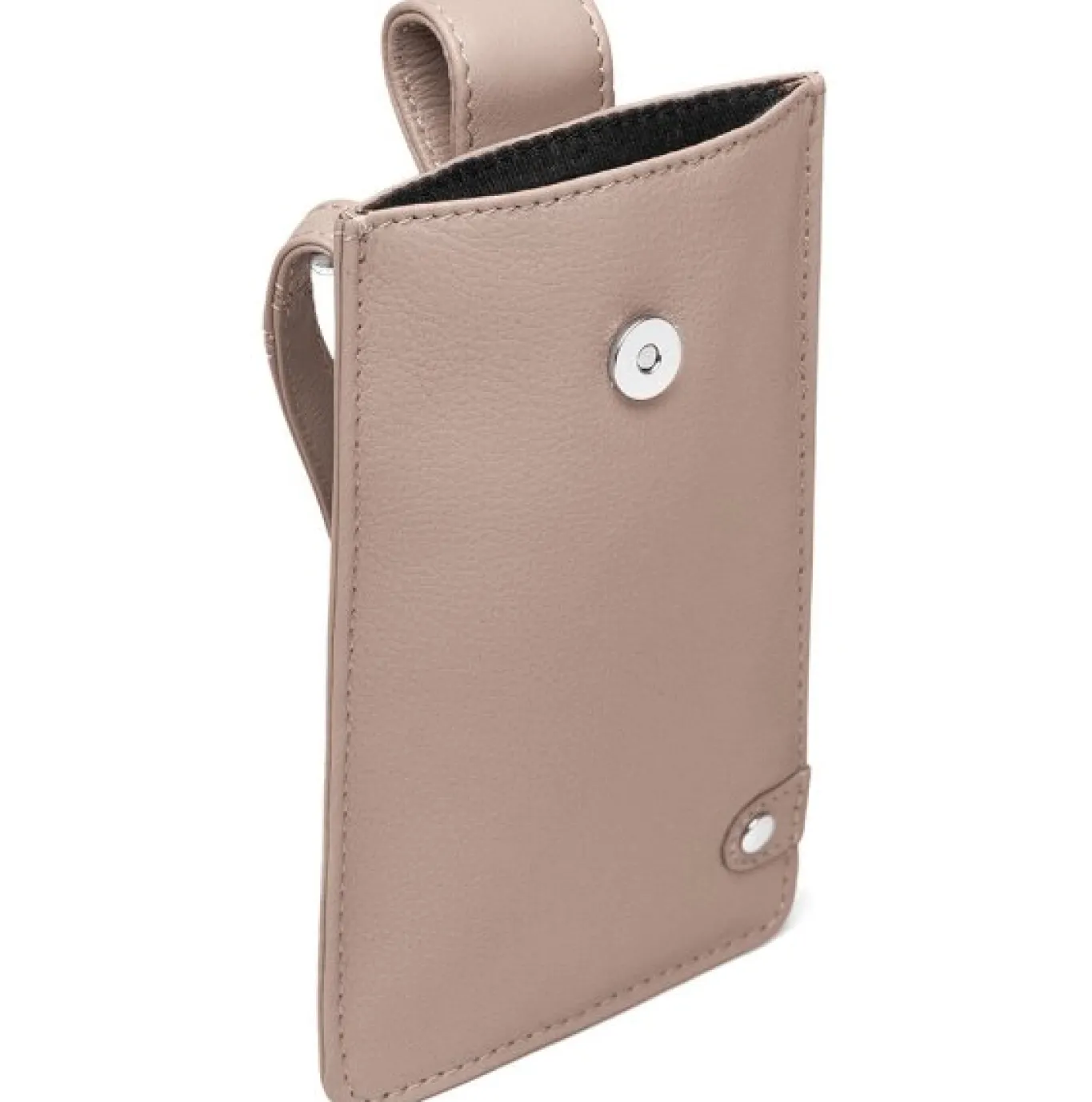 VIAMAJA Læder Tasker|Mobiltasker<Mobiltaske Small Aura Dusty taupe