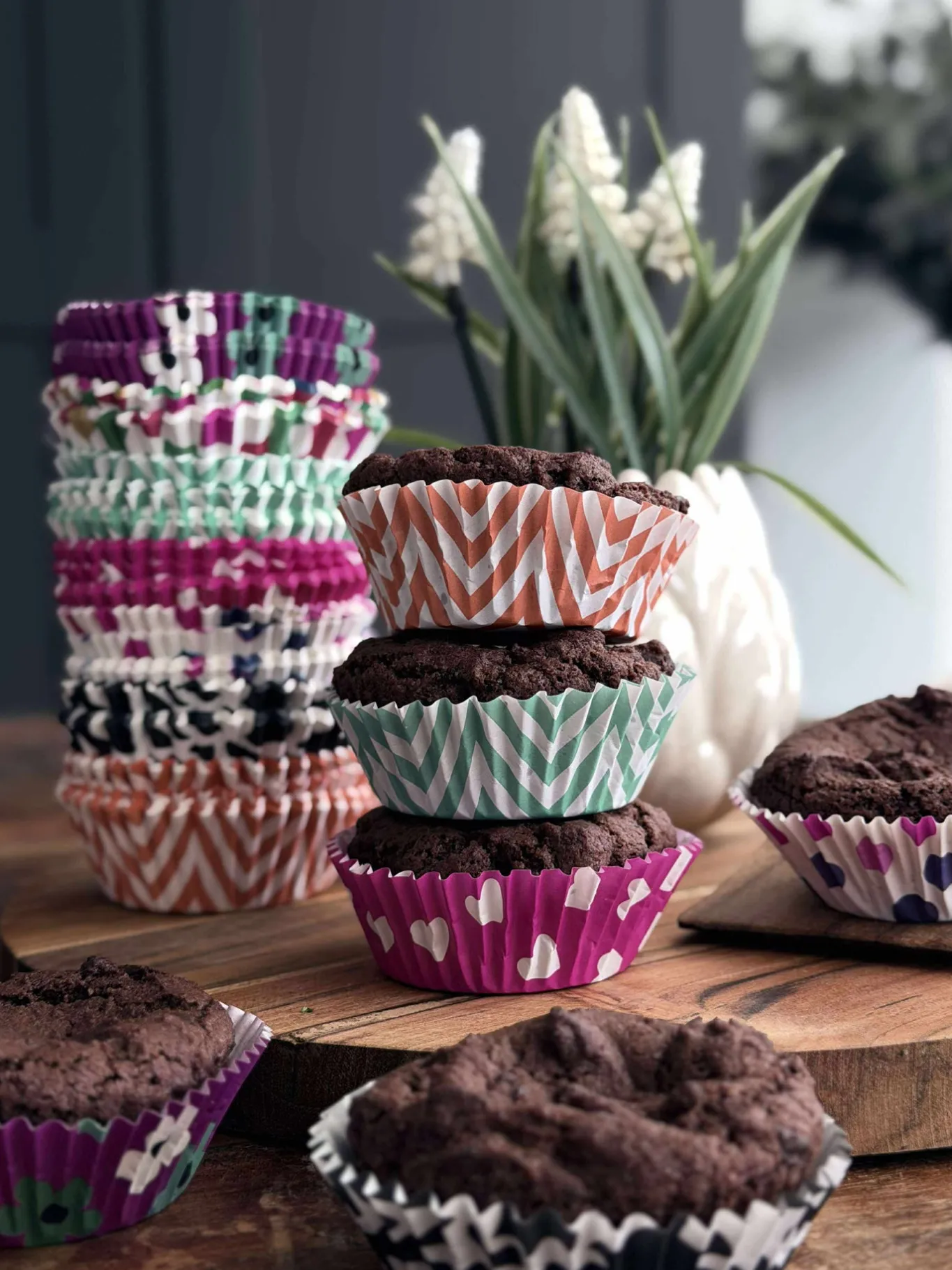 VIAMAJA Alt Til Bagning<Muffinforme 60 stk - Color mix