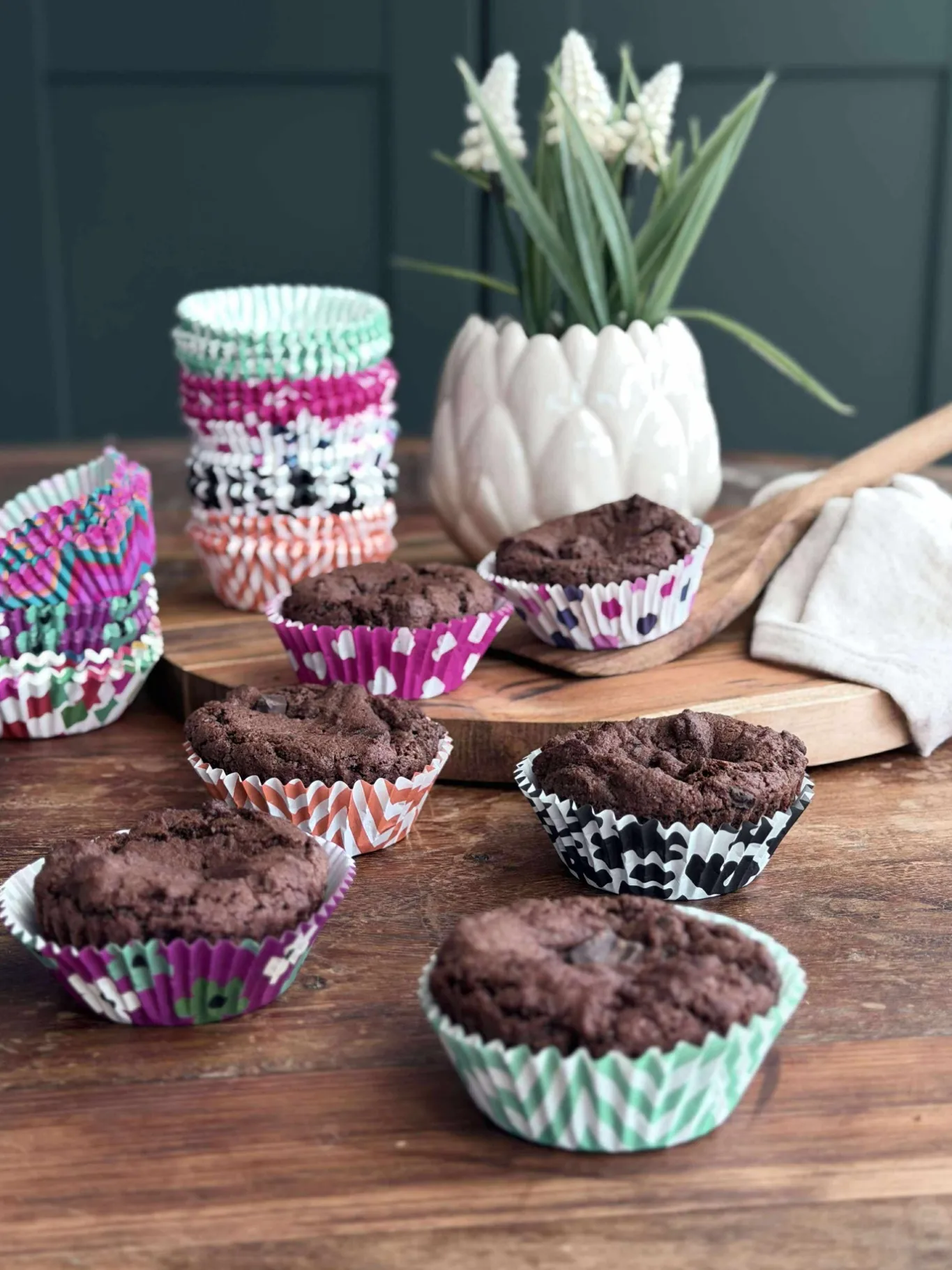 VIAMAJA Alt Til Bagning<Muffinforme 60 stk - Color mix