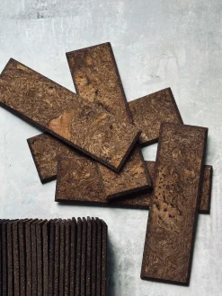 VIAMAJA Korkplader<Mursten Brown - Natur pakke med 62 stk