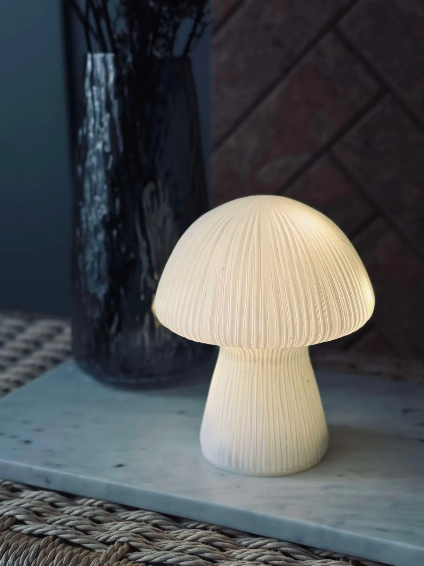 VIAMAJA Lamper|Mushroom Lamper<Mushroom Astrid - White 15 cm