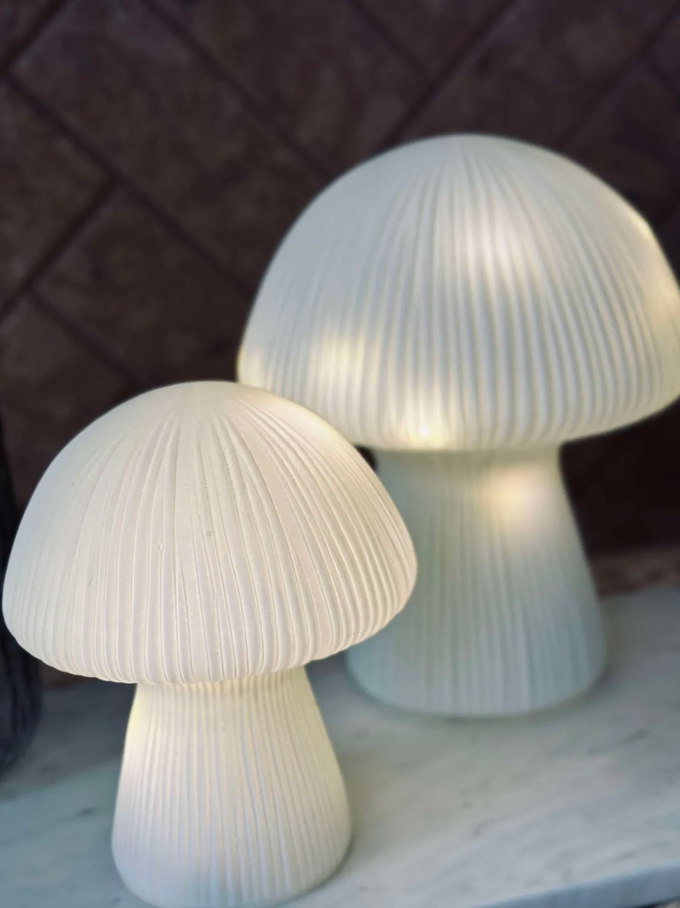 VIAMAJA Lamper|Mushroom Lamper<Mushroom Astrid - White 15 cm