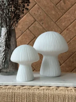 VIAMAJA Lamper|Mushroom Lamper<Mushroom Astrid - White 15 cm
