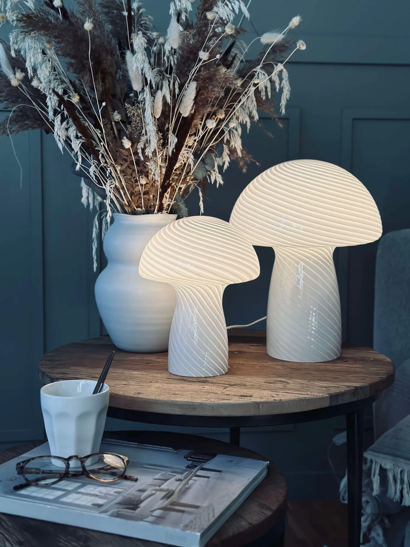 VIAMAJA Mushroom Lamper|Mushroom Lamper<Mushroom Elsa - Grå 32cm