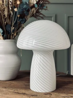 VIAMAJA Mushroom Lamper|Mushroom Lamper<Mushroom Elsa - Hvid 24 cm